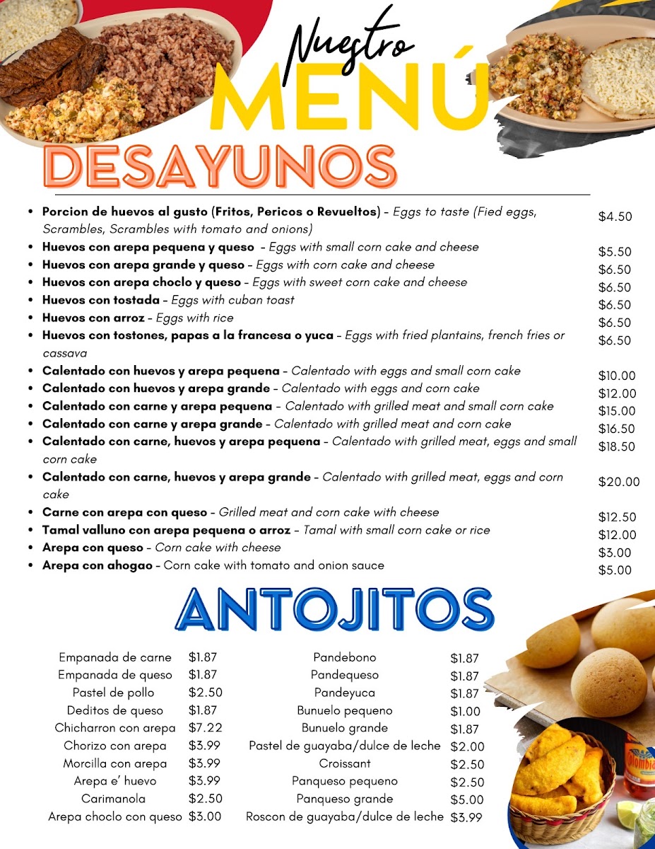 Menu La Paloma Bakery & Restaurant-3